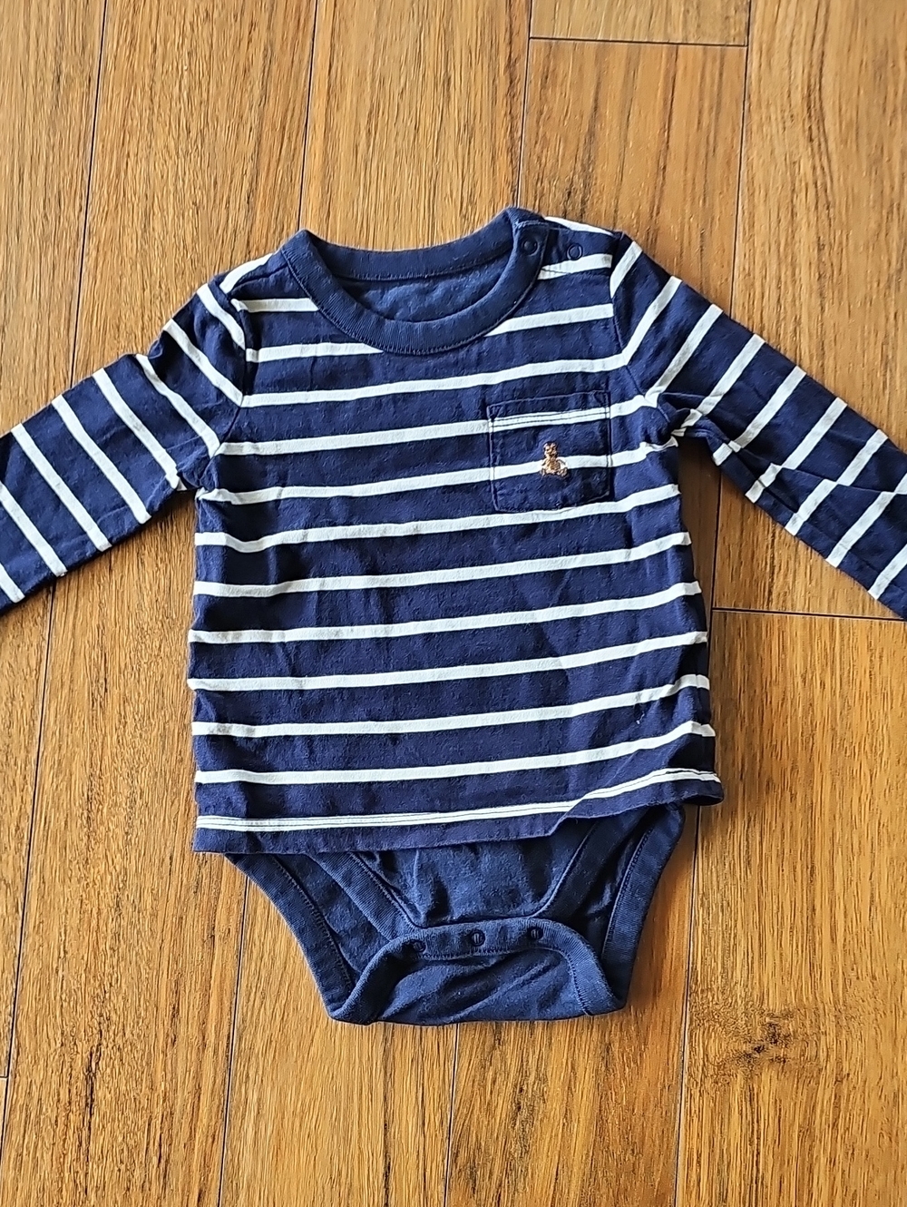 GAP Brannan's Favorites Navy Baby Bodysuit